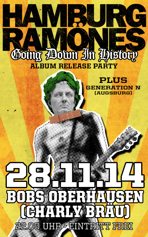 Ramones Going Down in History Gig 28.11.2014