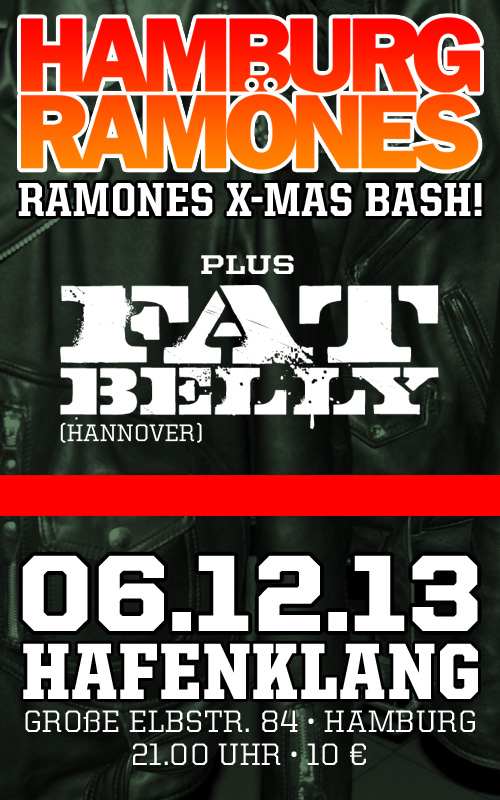 Ramones xmas Bash Hannover 06.12.2013