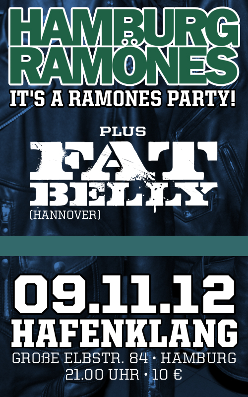 Hamburg Ramönes Its a Ramones Party 09.11.2012